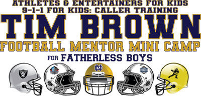 Tim Brown Mentor Mini Camp Event Donations / Contributions