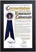 New 911 Hero's Certificate (11" x 17" framed)